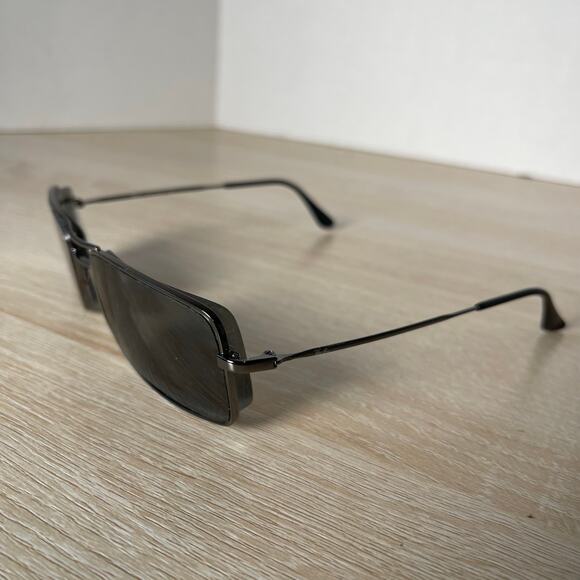 Ray-Ban RB3240 004 Sunglasses Eyeglasses Silver Metal Frames Only 58-16 Italy - Picture 3 of 8